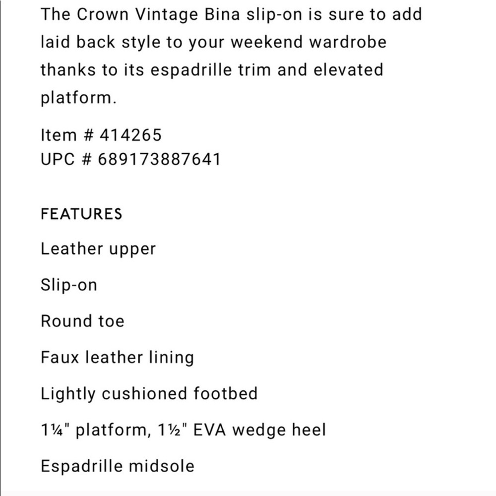 Crown Vintage | Bina Black Leather Loafer Slip On View 2